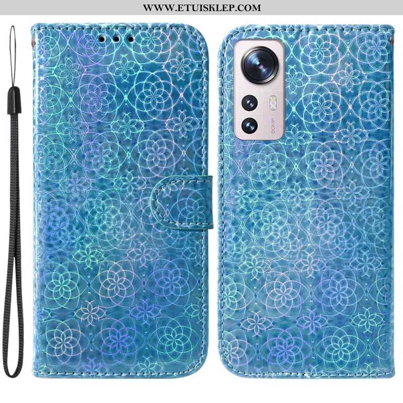 Etui Folio do Xiaomi 12 / 12X Styl Dyskotekowy